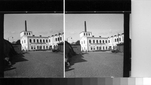 Denmark, Esbjerg - cooperative slaughter house and bacon factory at Esbjerg on Jutland