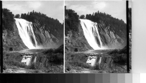 Montmorency Falls, near city of Quebec, Canada