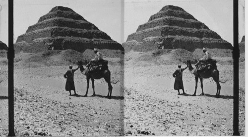 The Step Pyramid, Sakkara. Egypt