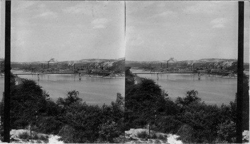 Ford City, Pa. on the Allegheny River. Best - gives good idea of the river industrial [?]