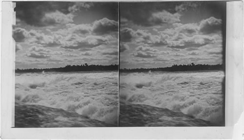 Rapids from Three Sister Islands, Niagara Falls, N.Y