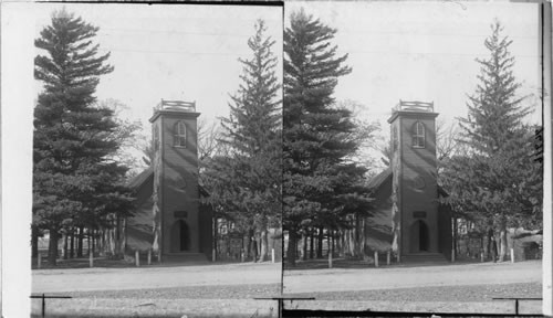 Little Brown Church in the Vale, Bradford, 2 miles N.E. of Nashua in Chickasaw Co., Iowa