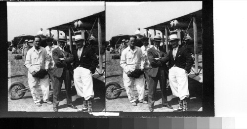 Al Williams and Capt. James Doolittle. Chicago, Sept. 5, 1930