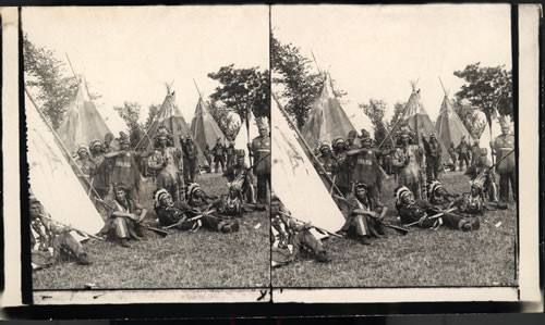 Iroquois Indians, Leaders of the Five Nations, Canada