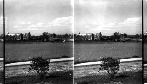 Back of dormitories rear Howard University. Rear of Dormitories, Wash. D.C