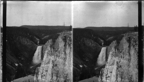 Point Lookout and Great Falls, Grand Canyon of the Yellowstone, Yellowstone National Park, Wyo