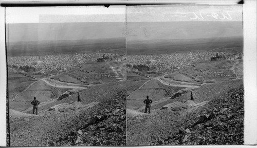 From Northeast over Urfa (Edessa), a City Known to Abraham, Mesopotamia, Urfa