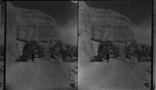 On the Red Canyon Road thru Natural Tunnel