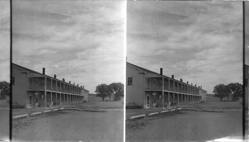 Barracks for Calvary Troop. Fort Laramie National Monument, Wyoming. Lowe, 1952