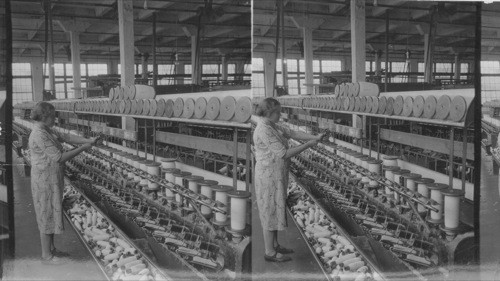 Cotton Warp Spooler, Guelph, Canada