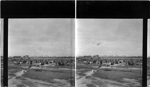 Lumber Camp, near Bogalusa, La., showing railroad that runs out in to the timber to be cut