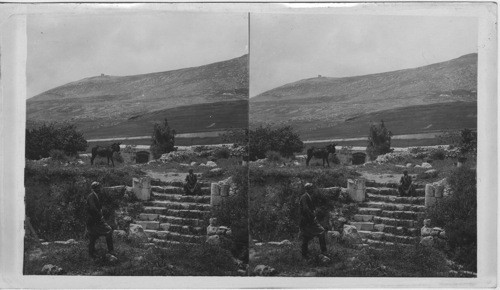 Jacob’s Well and Mt. Gerizin, Palestine