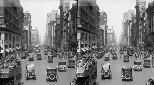 New York's Proudest Thoroughfare--Fifth Avenue, Looking North from Thirty-Eighth St