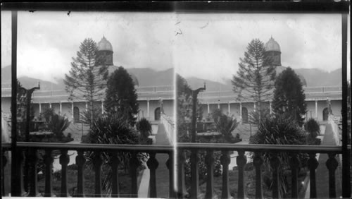 The Federal Place and Courtyard, Looking North, Caracas, Venezuela