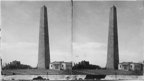 Bunker Hill Monument one of America's proudest Memorials. Boston, Mass