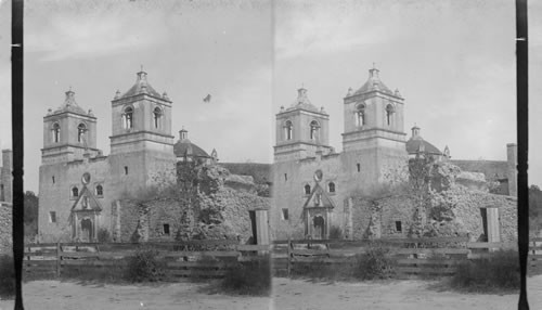 Mission Concepción, San Antonio, Texas.