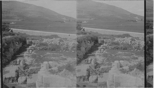 From Jacob’s Well - N. to Mt. Ebal, Sychar - etc. - Samaria, Palestine