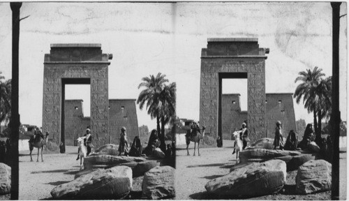 Portal of Eurgeta I, Temple of Karnak, Egypt