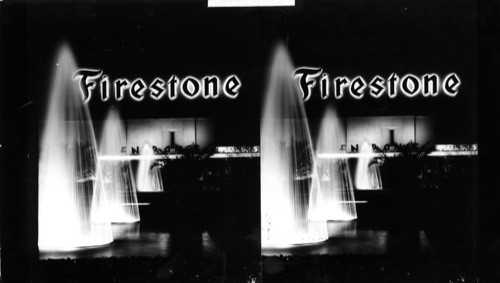 Firestone Singing Fountain, A Century of Progress