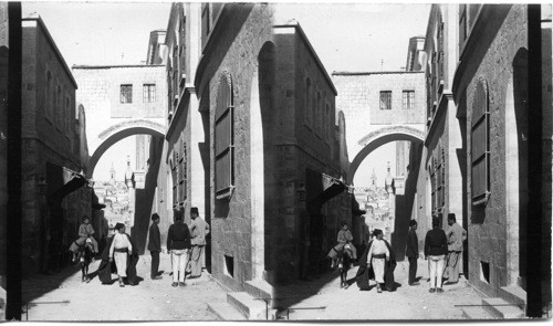 The Ecce Homo Arch. Via Dolorosa. Jerusalem. Palestine