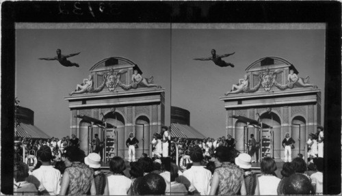 Colbath's Swan Dive, Streets of Paris, A Century of Progress, Chicago, 1933