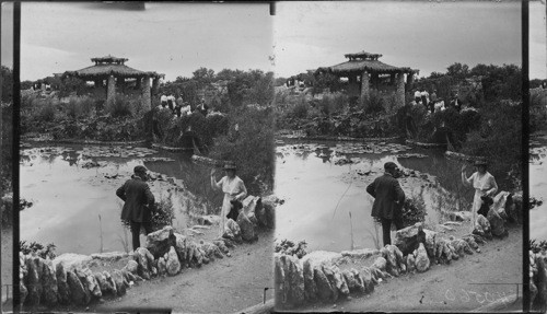 The Sunken Garden in Brackenridge Park, San Antonio, Texas