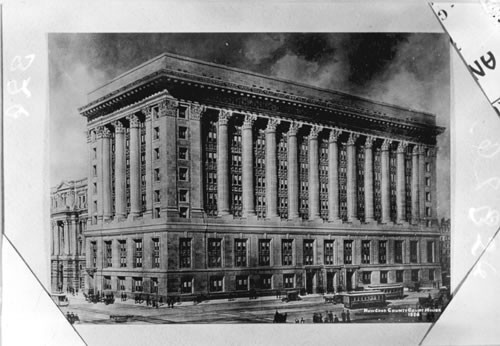 New Cook County Court House, 1906