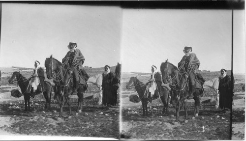 Bedouin Guards at Jericho, Palestine