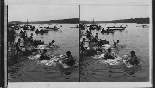 Great sport the tub race, Pleasure Bay, N.J