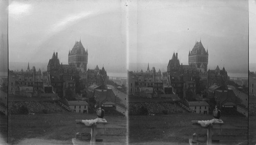 Chateau Frontenac From Old Fort, Quebec