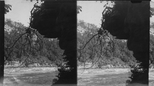 The Rapids and Street Car on Gorge Route from Niagara Falls, Ont. Ontario