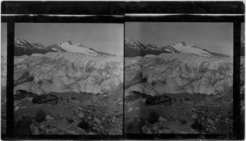 Mendenhall, One of the few glaciers in the world easily accessible by motor highway, Juneau, Alaska