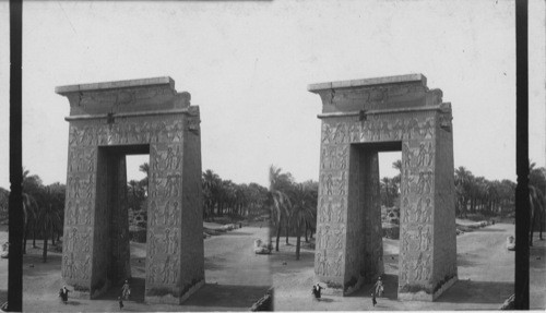 Gateway of Ptolemy IX, Karnak, Egypt