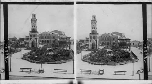 The Plaza & Clock Tower, Iquique. Chile