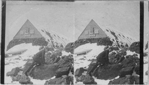 Original Tip-top House, Summit of Mt. Washington, N. H