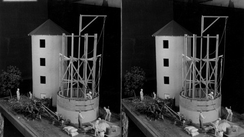 Models of Modern Silo in construction Forestry Dept. Wash., D.C