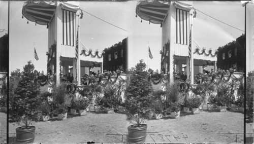 Pres. Harding speaking at Multnomah Field. Portland, Ore