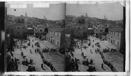 Bethlehem of Judea. The Birthplace of Jesus, Palestine