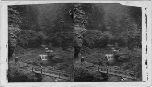 Matchless Scene. Watkins glen. N.Y. The "Pools"