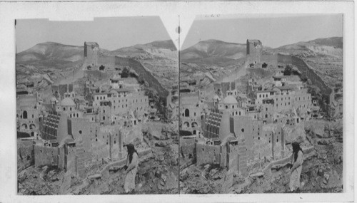 Convent of Mar Saba, Wilderness of Judea, Palestine