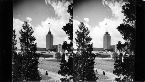 The Court of Honor, Hall of Science, S.W. to Carillon Tower, Chicago Exposition