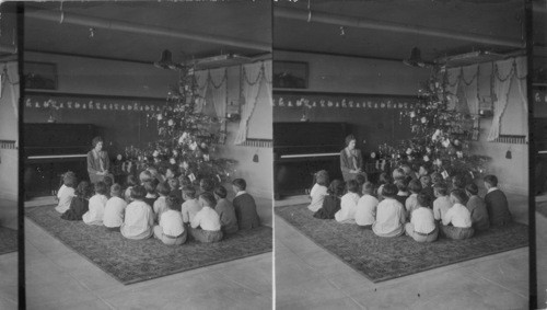 Kindergarten Christmas Tree. Fort Worth, Texas