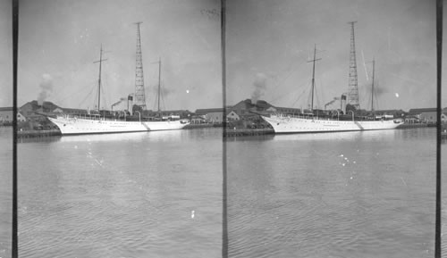 The Mayflower Boat Docked at Navy Yard, Wash., D.C