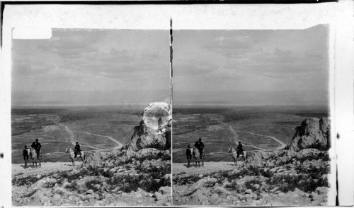 The plain of Jericho. Palestine. Asia