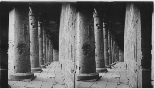 Colonnade of Edfu, Egypt