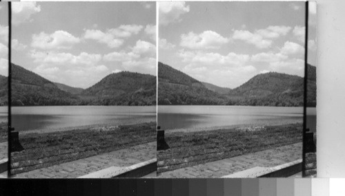 Horseshoe curve from Altoona, Water Shed, Penna