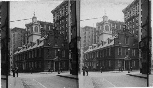 Old State House from Court Street, Boston