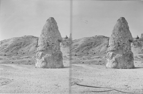 Liberty Cap,Yellowstone National Park