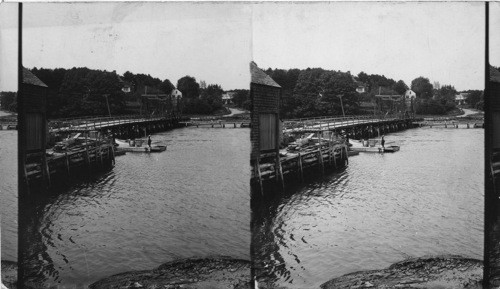 The first Pile Bridge ever built across York River. Me