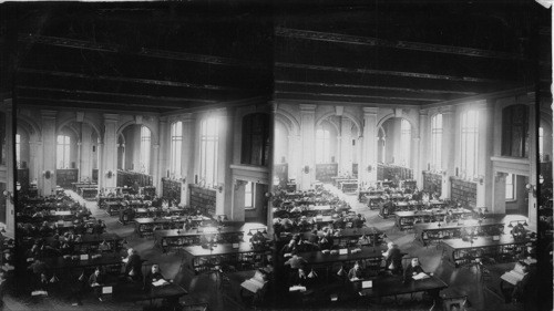 Interior Public Library, Toronto, Can